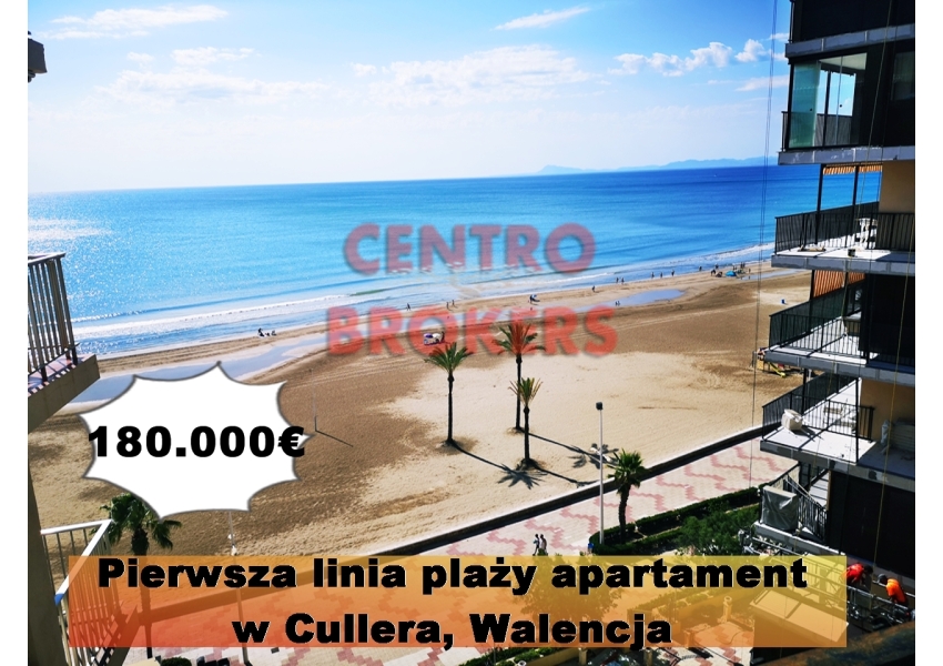 Pierwsza linia plaży apartament  w Cullera, Walencja